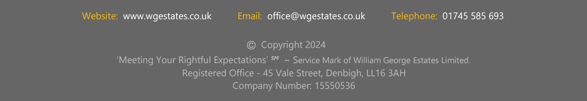  William George Estate Agents of Denbighshire 