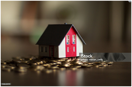  Property Sat On Top Of Coins - Denoting Property Valuation 